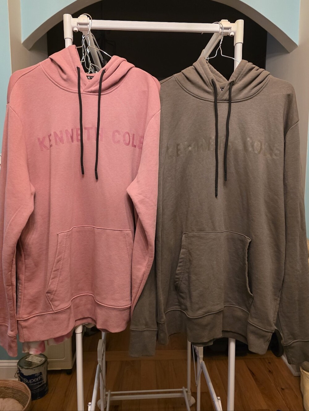 Mens Kenneth Cole Hoodies, Both Size Large, Never worn.